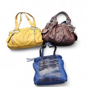 3 B . makowsky Leather Shoulder Bags